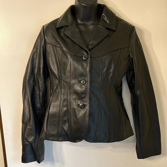Wilsons Leather Jackets & Blazers - WILSONS MAXIMA NEW BLACK LEATHER JACKET